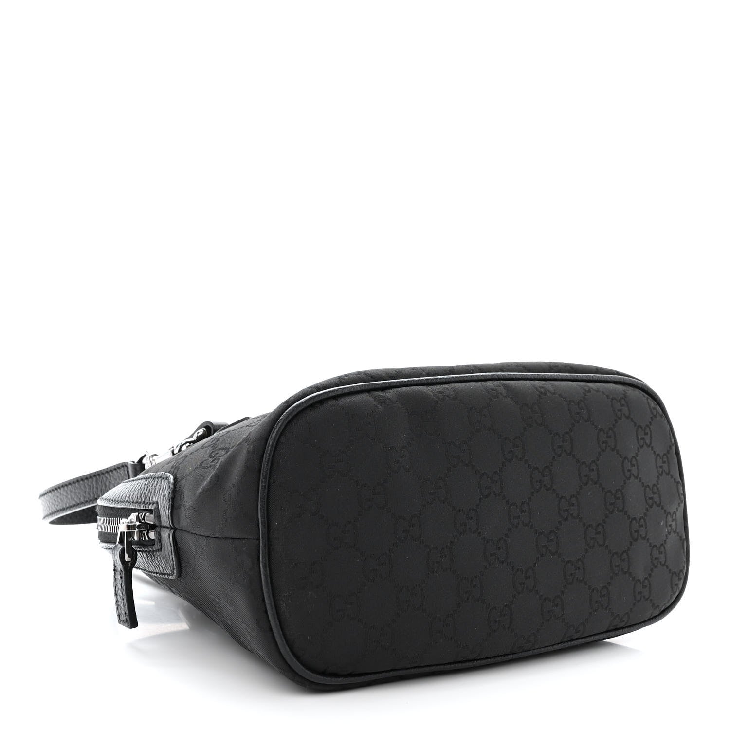 Gucci Monogram Dollar Calfskin Mini Dome Bag Black 4 of 10