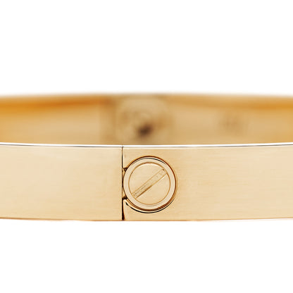 Cartier 18K Yellow Gold LOVE Bracelet 19 4 of 6