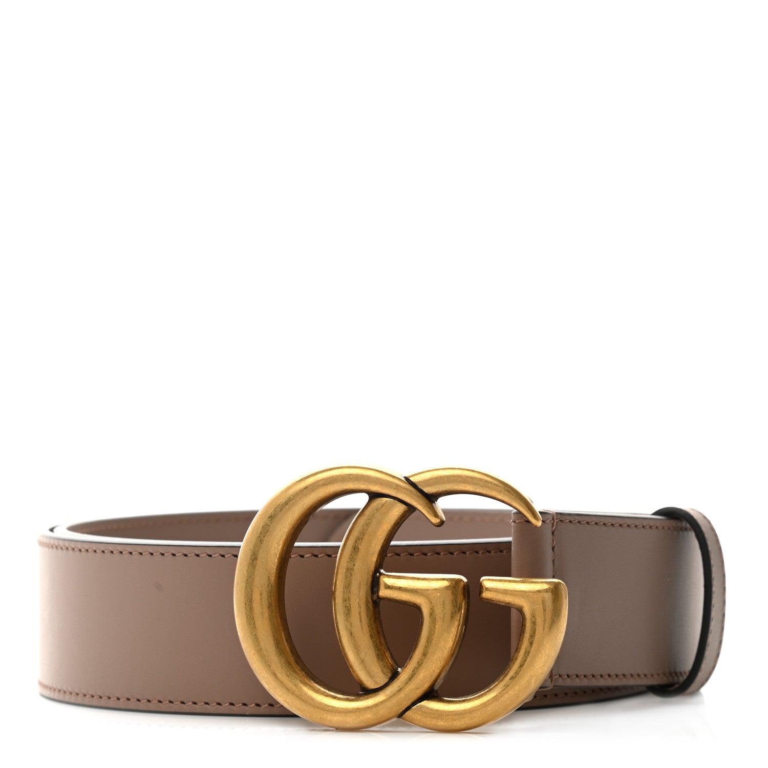 Gucci Calfskin Double G 40mm Belt 105 42 Porcelain Rose 1 of 5