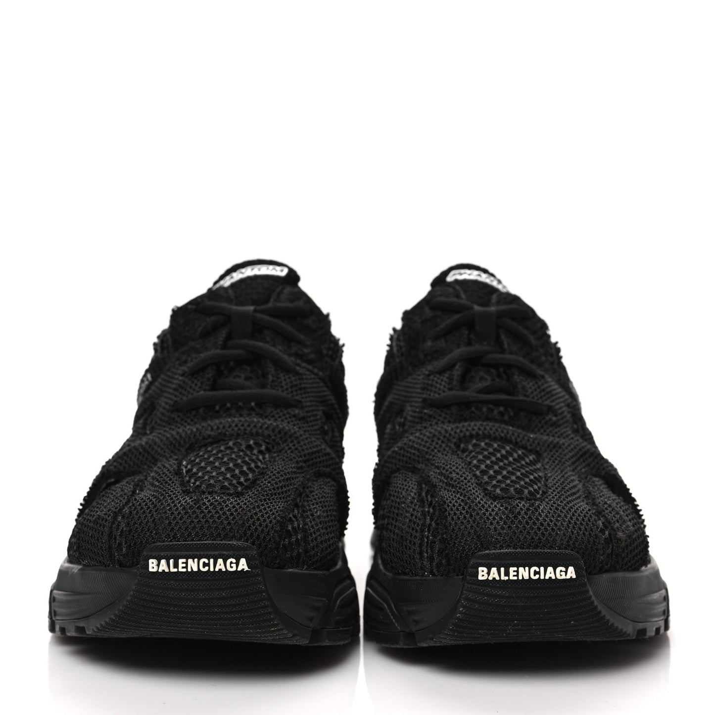 Fabric Mesh Womens Phantom Sneakers 37 Black