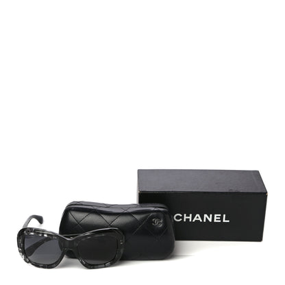 Chanel Acetate Square Plaid Frame Sunglasses 5324 Grey 7 of 7