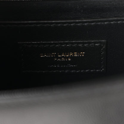 Saint Laurent Grain De Poudre Small Classic Monogram Kate Tassel Satchel Black 6 of 10