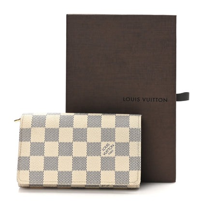 Louis Vuitton Damier Azur Port Monnaie Billets Tresor Wallet 10 of 10