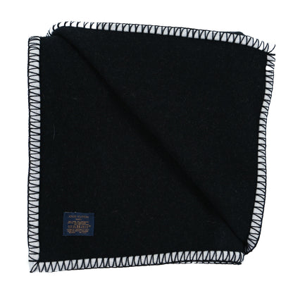 Louis Vuitton Wool Cashmere Satellite Blanket Black 2 of 3