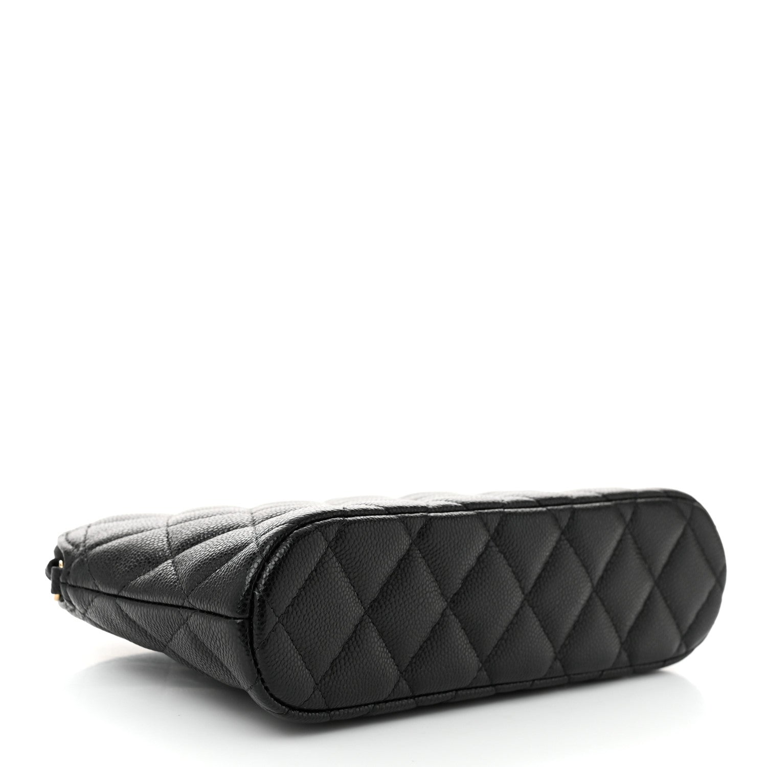 Chanel Caviar Quilted Classic Clutch with Chain Black 4 of 11