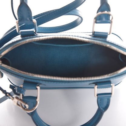 Louis Vuitton Epi Alma BB Cyan 6 of 7