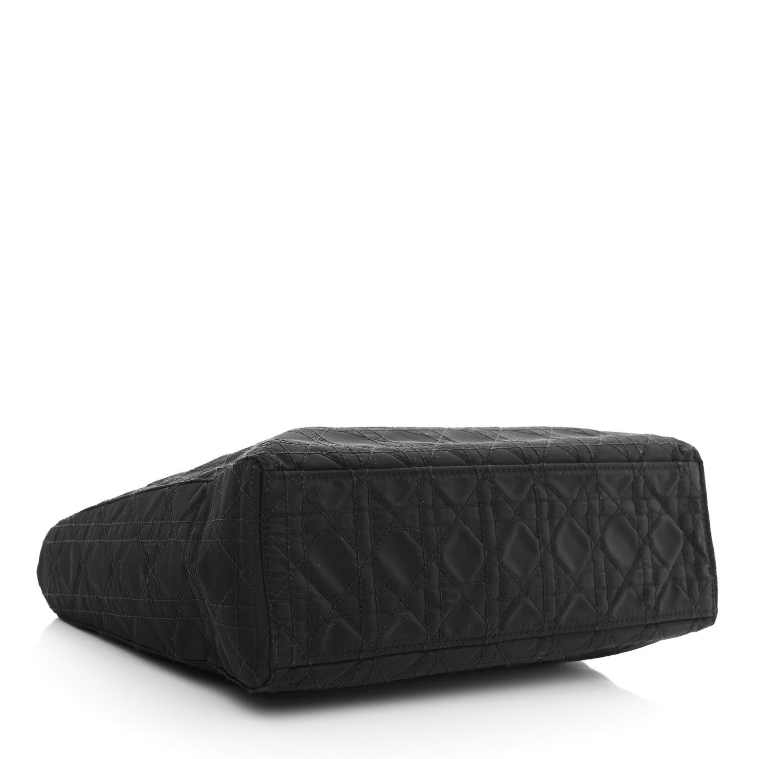 Christian Dior Nylon Cannage Large Lady Dior Black 4 of 12
