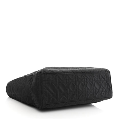 Christian Dior Nylon Cannage Large Lady Dior Black 4 of 12