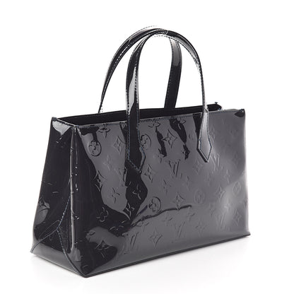 Louis Vuitton Vernis Wilshire PM Blue Nuit 3 of 8