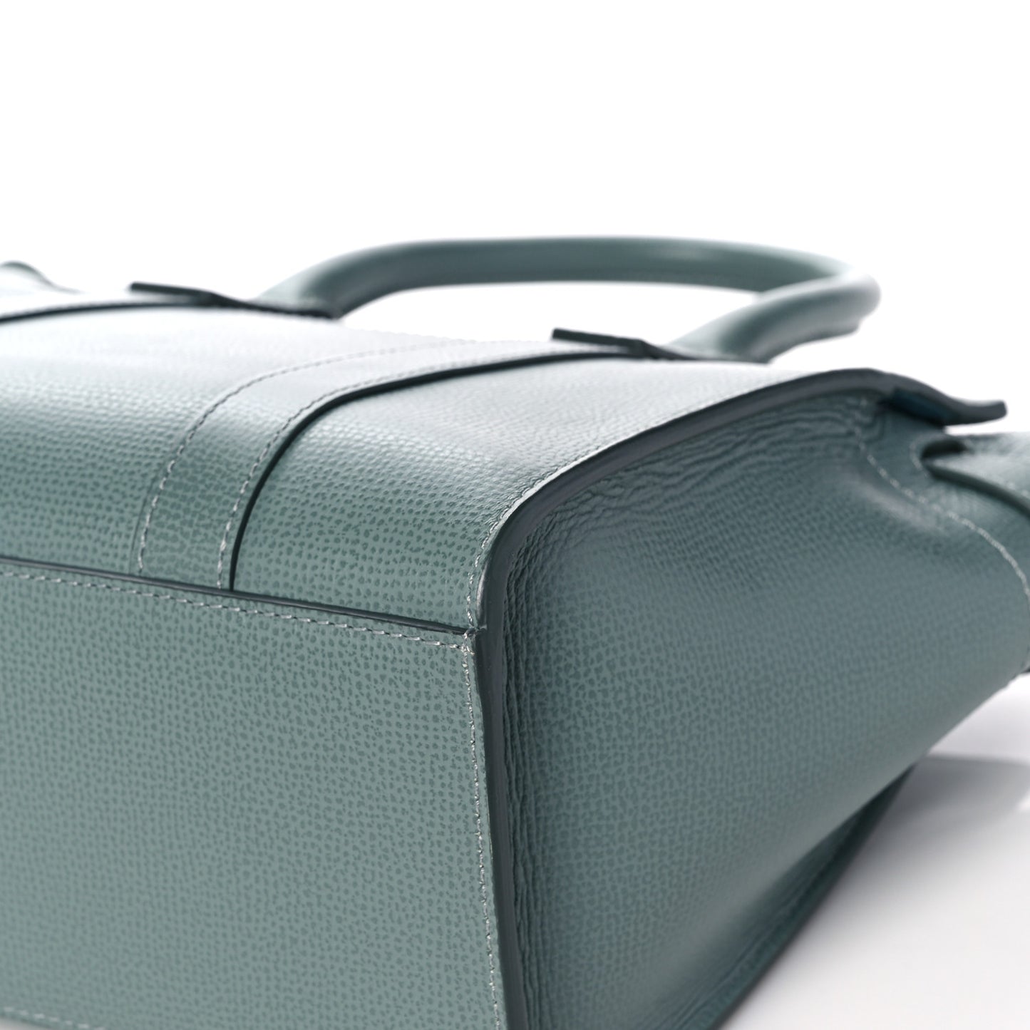 Small Classic Grain Mini Zipped Bayswater Antique Blue