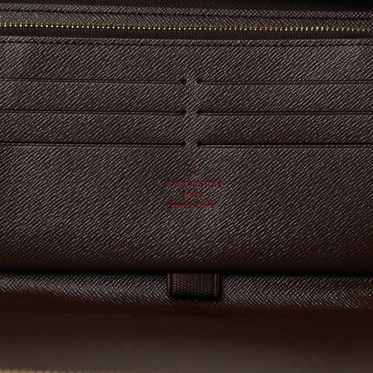 Louis Vuitton Damier Ebene Zippy Organizer Wallet 7 of 9