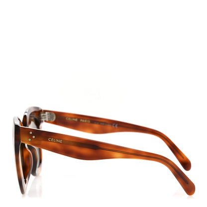Celine Acetate Butterfly Sunglasses CL4005IN Dark Havana 3 of 8