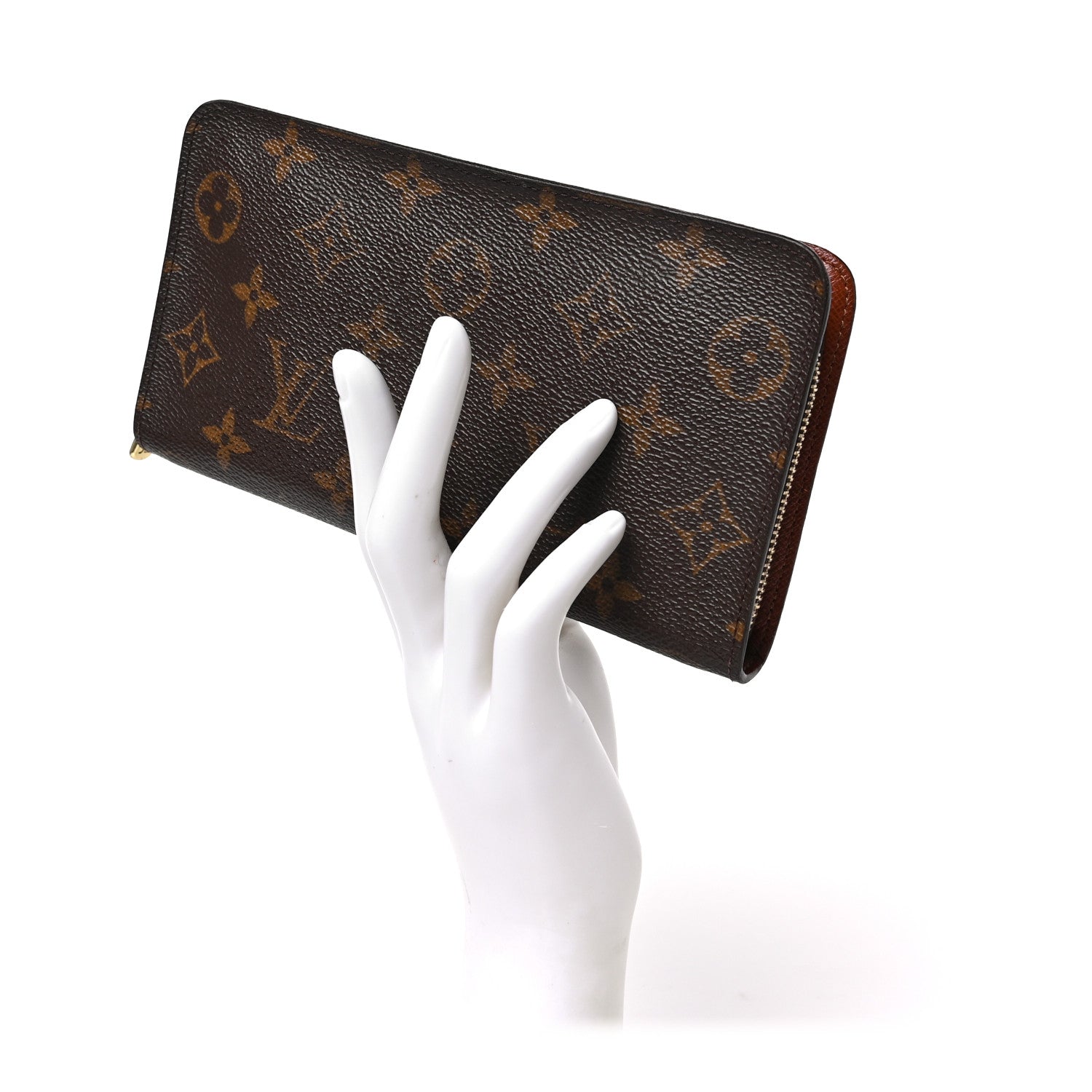 Louis Vuitton Monogram Porte-Monnaie Zippy Wallet 2 of 6
