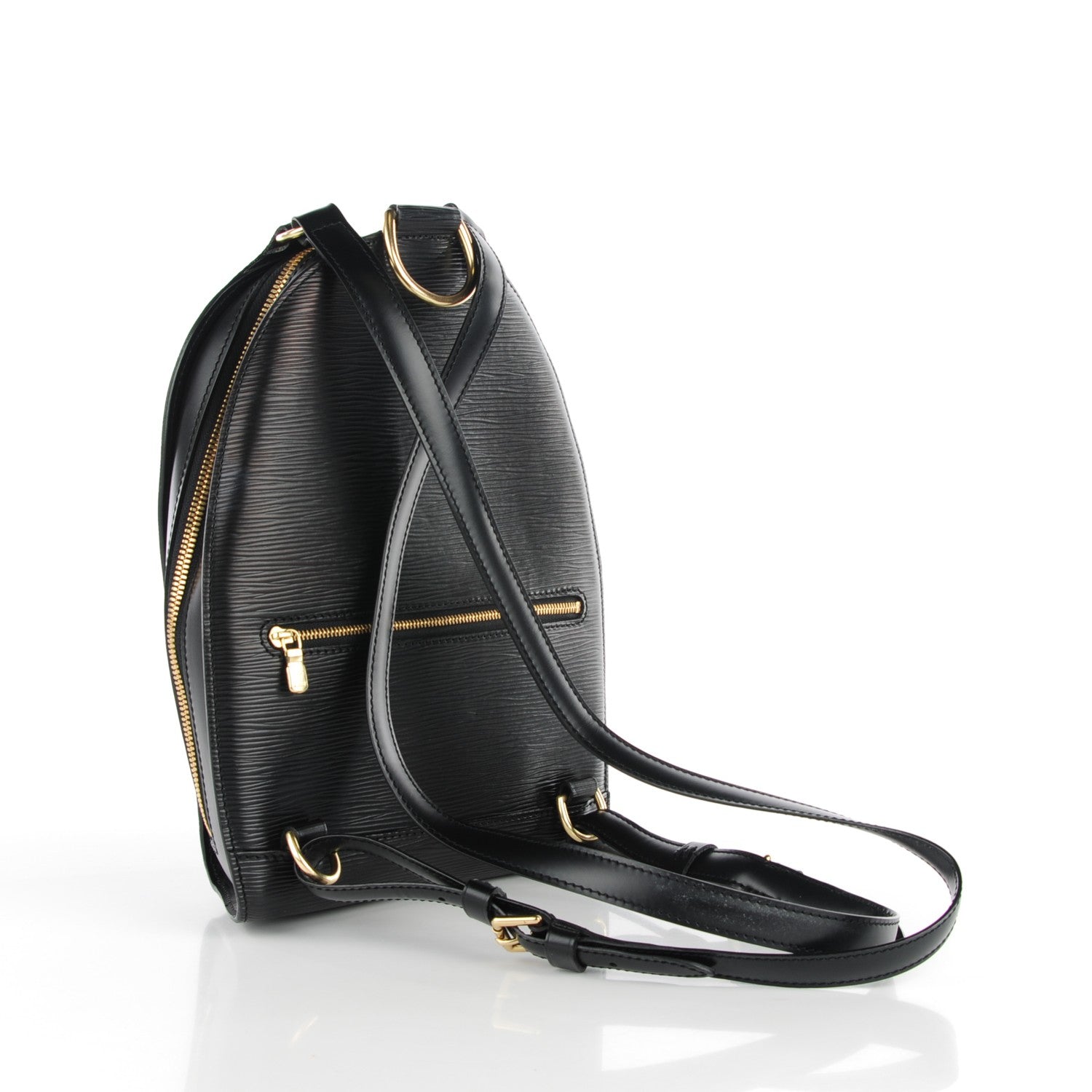 Louis Vuitton Epi Mabillon Backpack Black 3 of 8