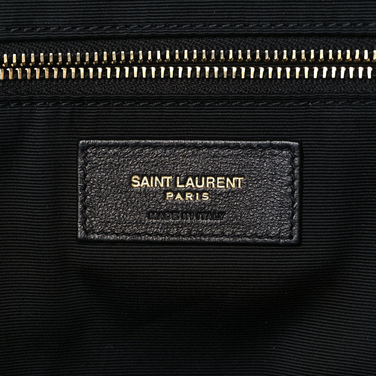 Saint Laurent Lambskin Quilted Maxi Icare Shopping Tote Black 7 of 8