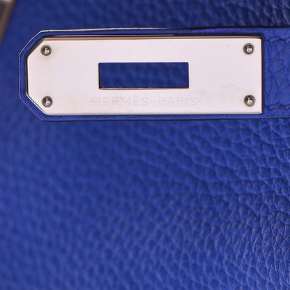 Hermes Taurillon Clemence Kelly Retourne 32 Bleu Electrique 18 of 42