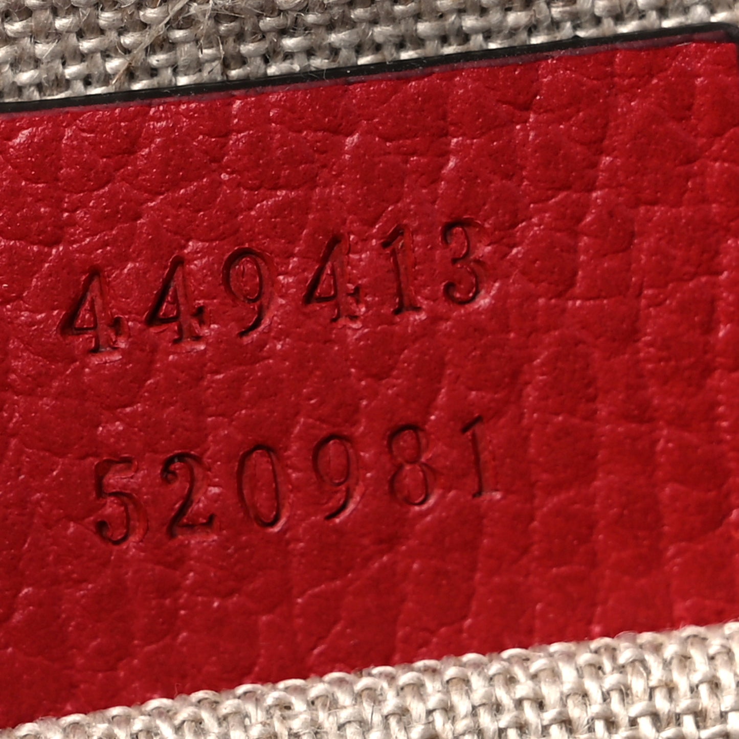Monogram Mini Bree Messenger Bag Red