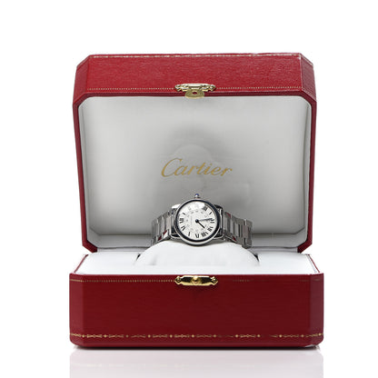 Cartier Stainless Steel 29mm Ronde Solo Quartz Watch 6 of 6