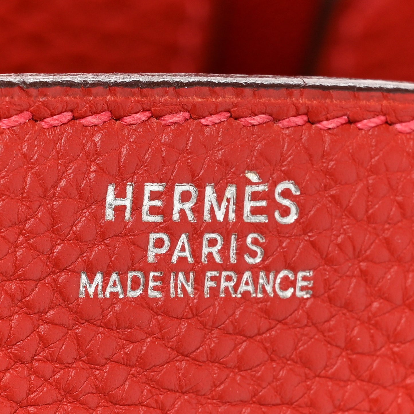Togo Birkin 30 Vermillion