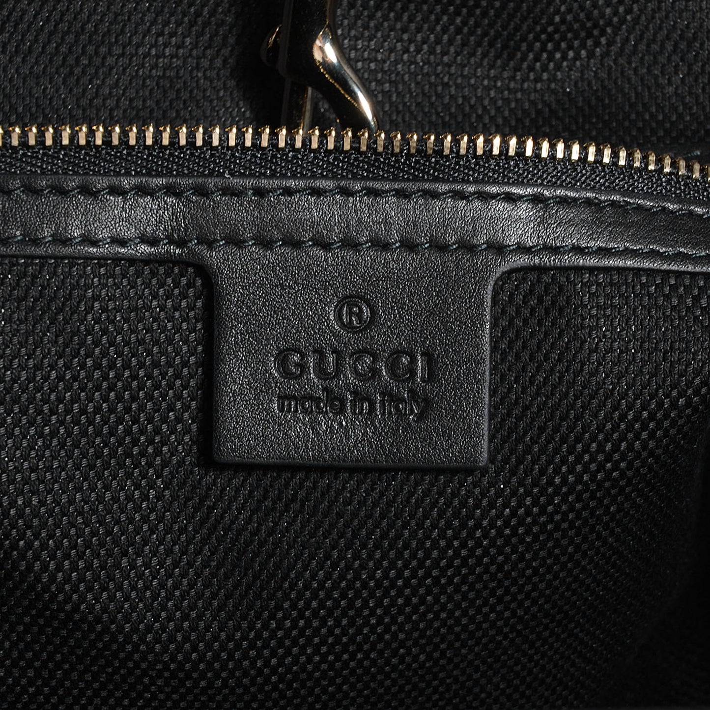 Patent Medium Soho Chain Shoulder Bag Black