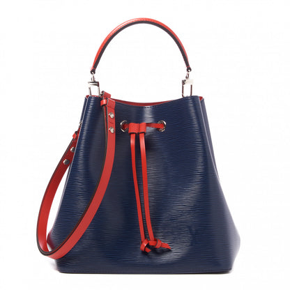 Louis Vuitton Epi Neonoe Indigo Coquelicot 1 of 9