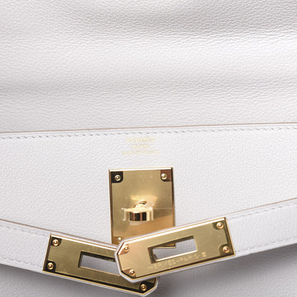 Hermes Evercolor Kelly Retourne 28 Gris Perle 9 of 12