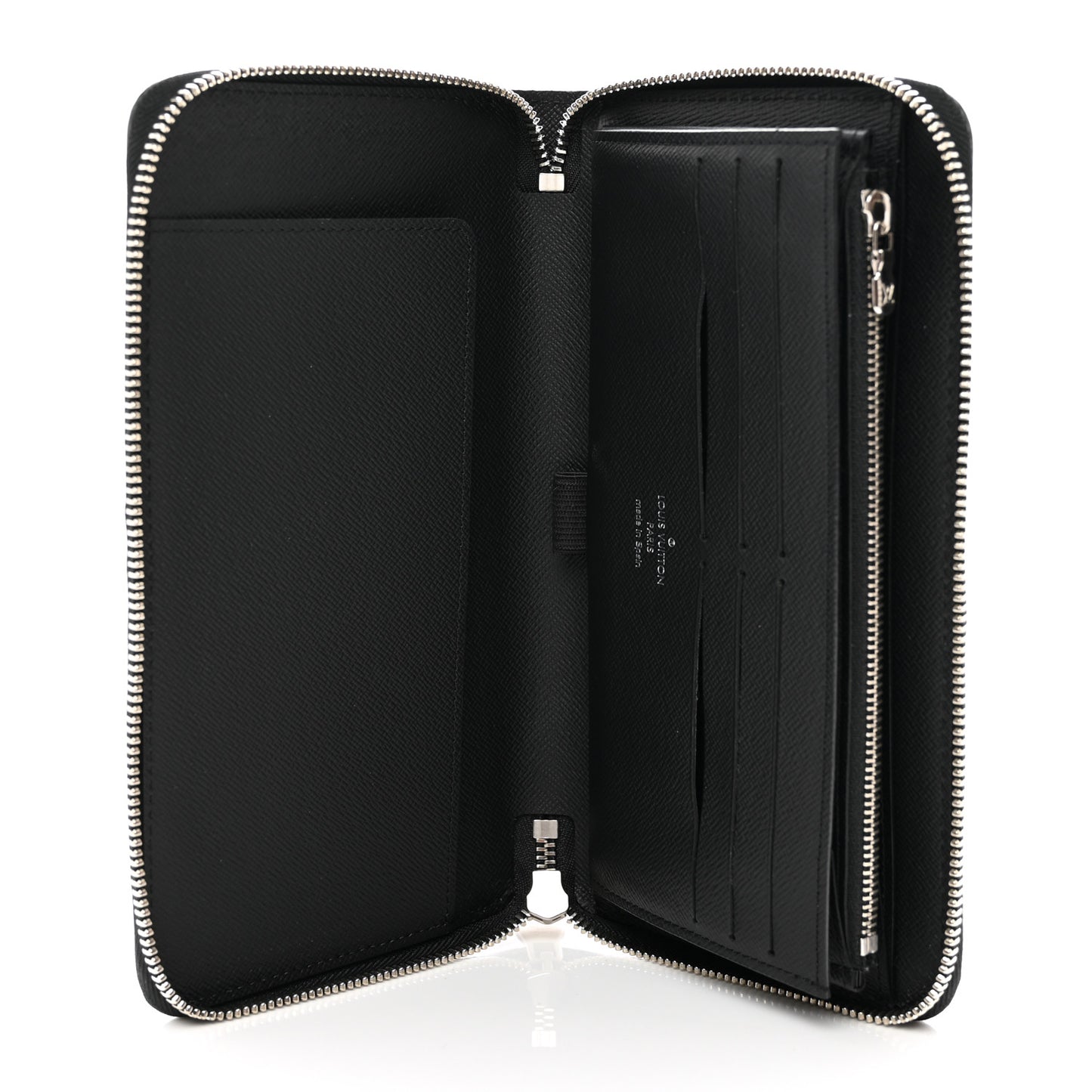 Epi Zippy Organizer Wallet Black