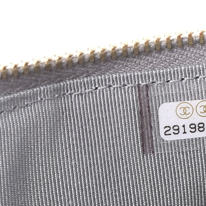 Chanel Caviar Quilted Classic iPhone Pouch Grey 10 of 12