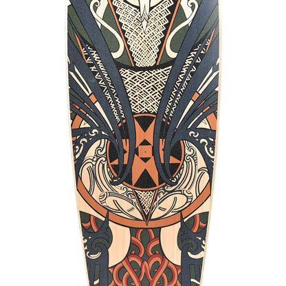 Hermes Maple Wood Long Board Skateboard 4 of 10