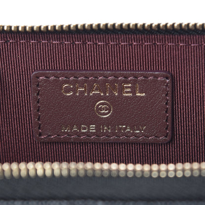 Chanel Caviar Quilted Key Holder Case Black 6 of 8