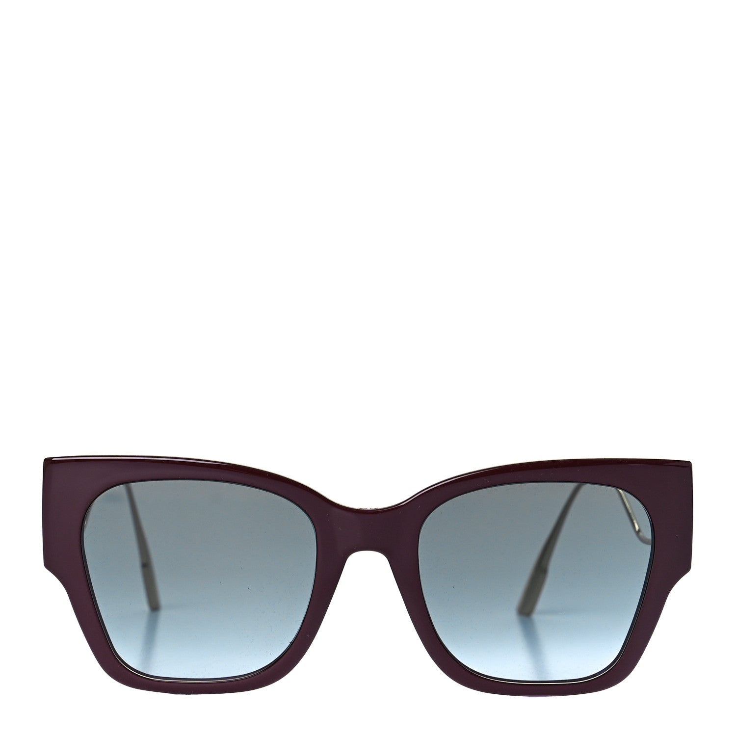 Christian Dior Rectangular 30 Montaigne 1 Sunglasses Burgundy 3 of 6