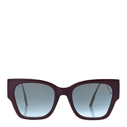 Christian Dior Rectangular 30 Montaigne 1 Sunglasses Burgundy 3 of 6
