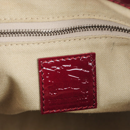 Burberry Nova Check Heart Print Pilgrim Satchel Berry 6 of 8