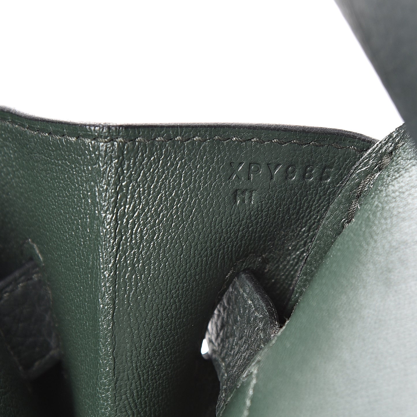 Togo Birkin 35 Vert Fonce