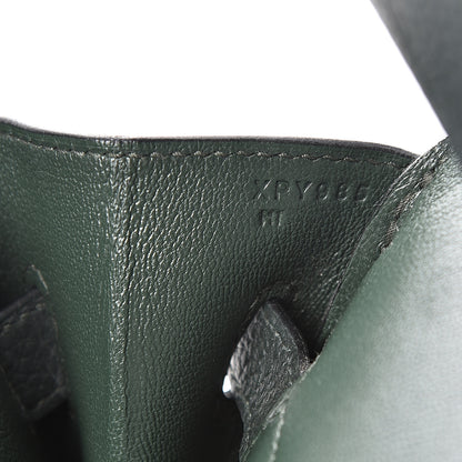 Hermes Togo Birkin 35 Vert Fonce 6 of 19