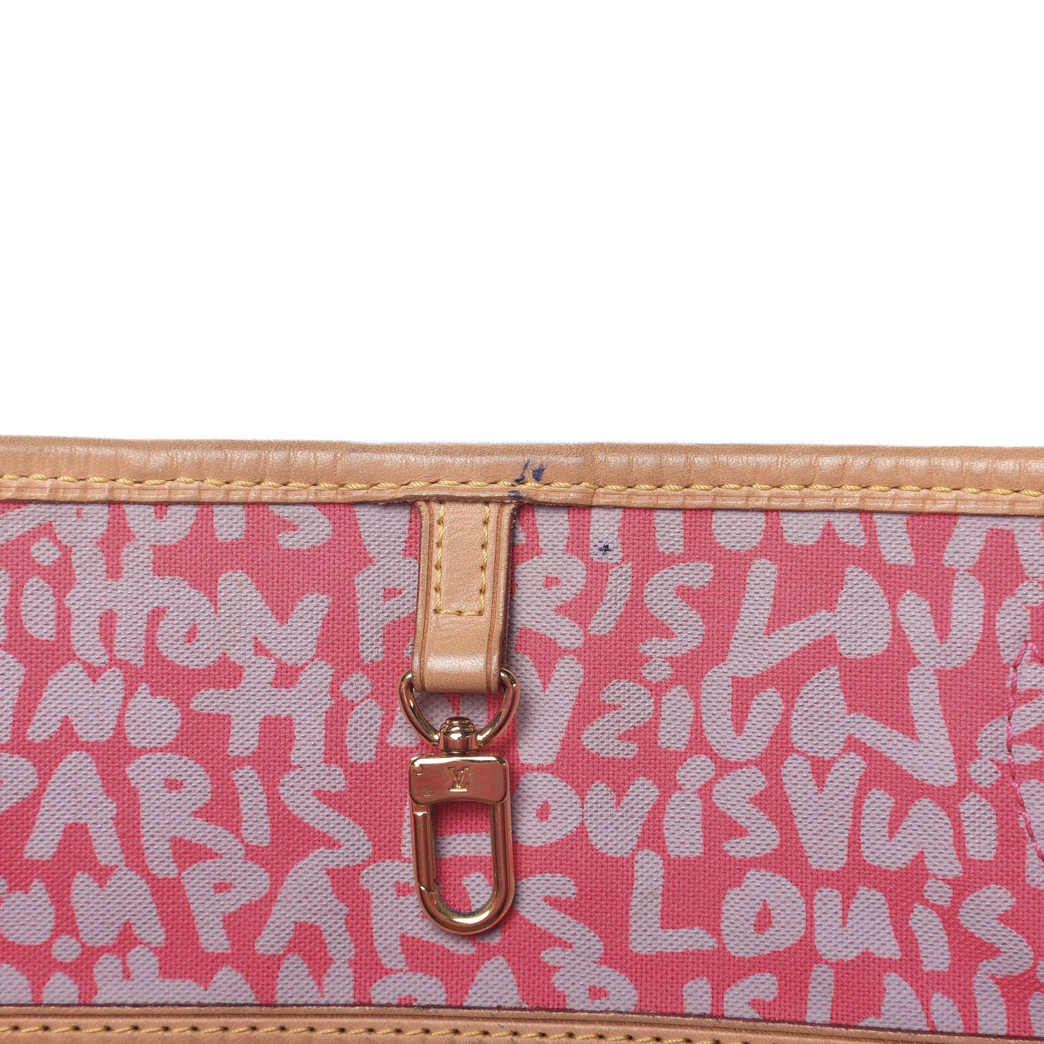 Louis Vuitton Monogram Graffiti Neverfull GM Fuchsia 10 of 13
