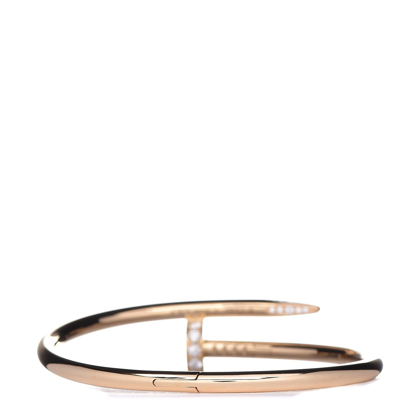 18K Yellow Gold Diamond Juste Un Clou Bracelet 15