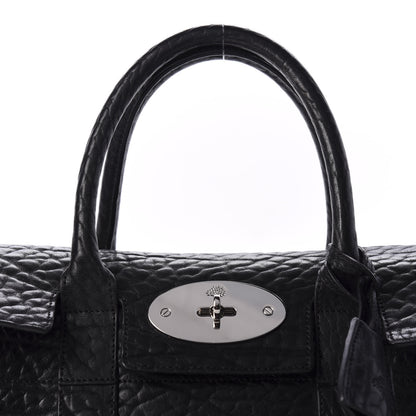 Mulberry Shrunken Calfskin Mini Bayswater Buckle Black 9 of 9