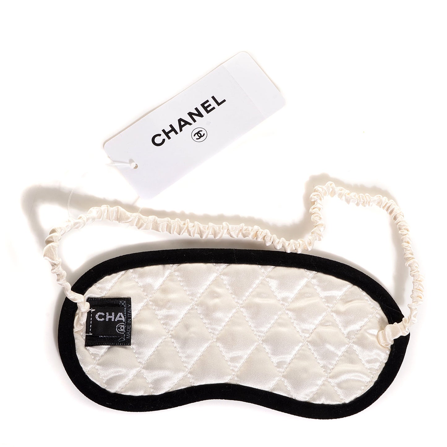 Silk Sleeping Mask White