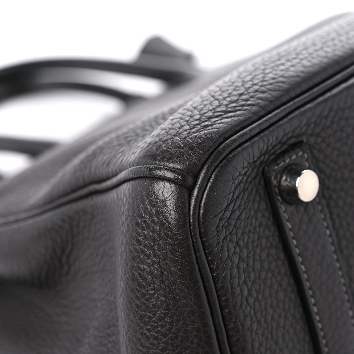 Hermes Taurillon Clemence BIRKIN 35 Graphite 10 of 14