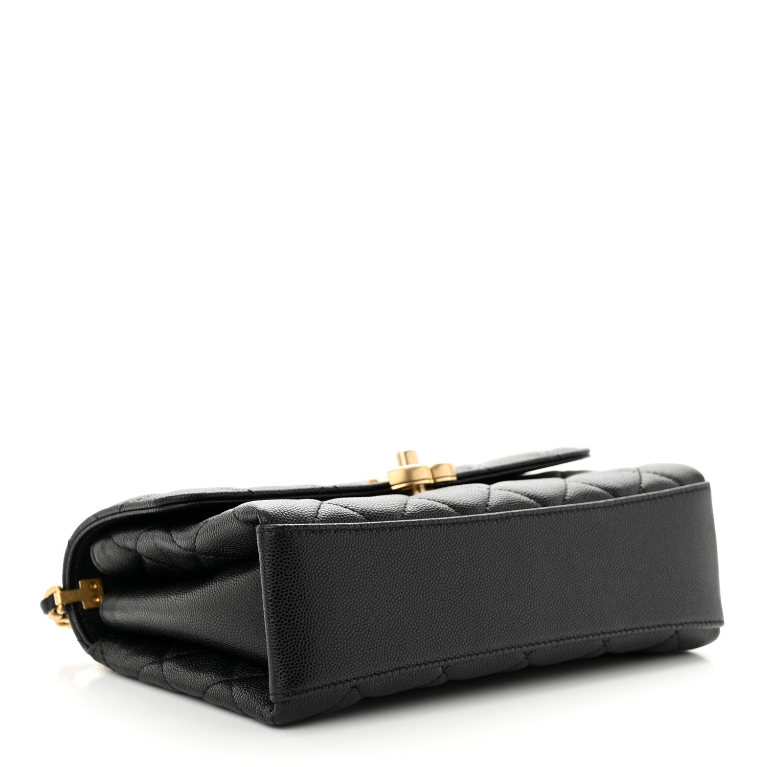 Chanel Caviar Quilted Medium Carry Me Top Handle Flap Black 4 of 11