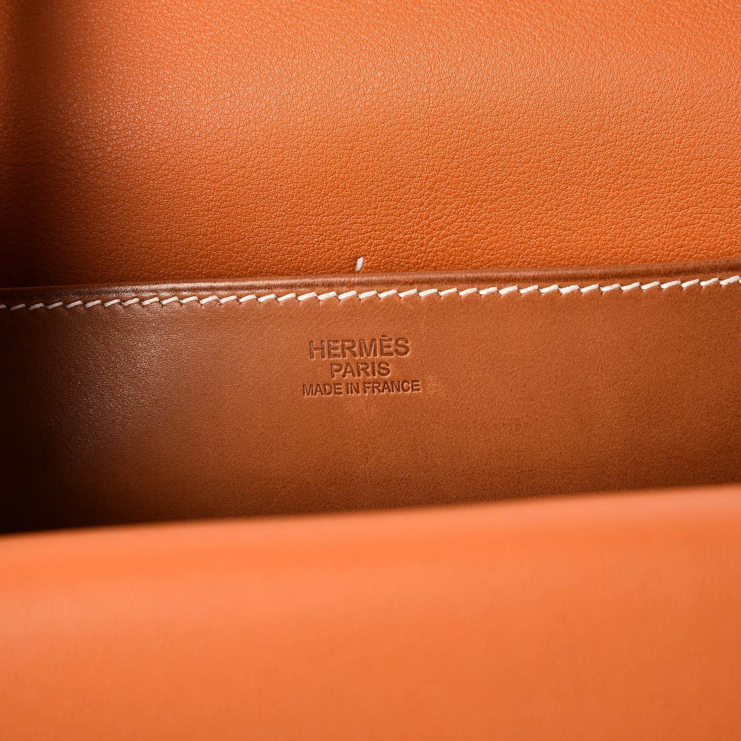 Hermes Barenia Halzan 31 Fauve Potiron 6 of 8