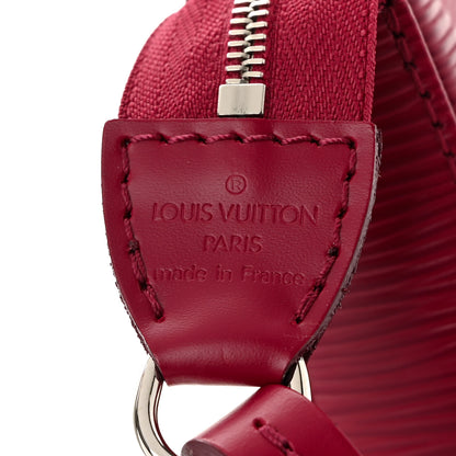 Louis Vuitton Epi Pochette Accessories NM Fuchsia 6 of 10