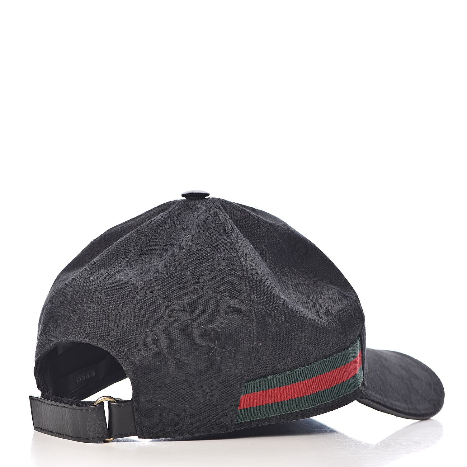 Gucci Monogram Web Baseball Hat L Black 4 of 5