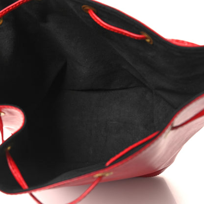 Louis Vuitton Epi Petit Noe Castillan Red 5 of 11