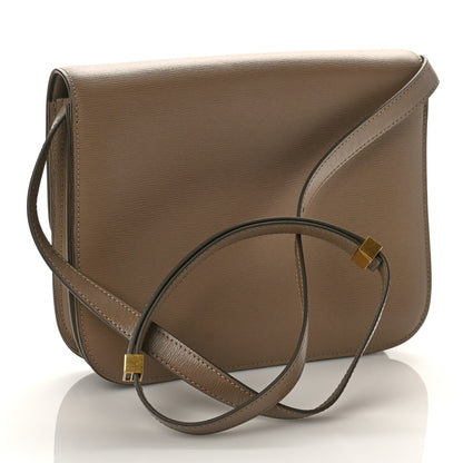 Celine Liege Calfskin Medium Classic Box Flap Bag Taupe 3 of 8