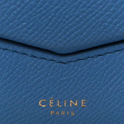Celine Grained Calfskin Medium Trotteur Porcelain 6 of 10