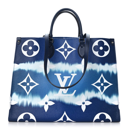 Louis Vuitton Monogram Escale Onthego GM Blue 1 of 10