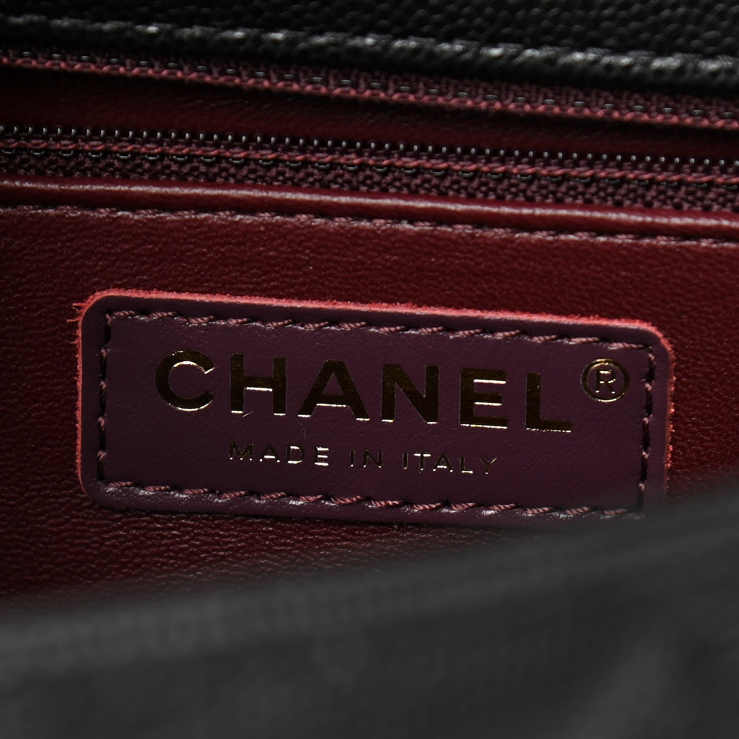 Chanel Caviar Lizard Quilted Small Coco Handle Flap Black 6 of 11