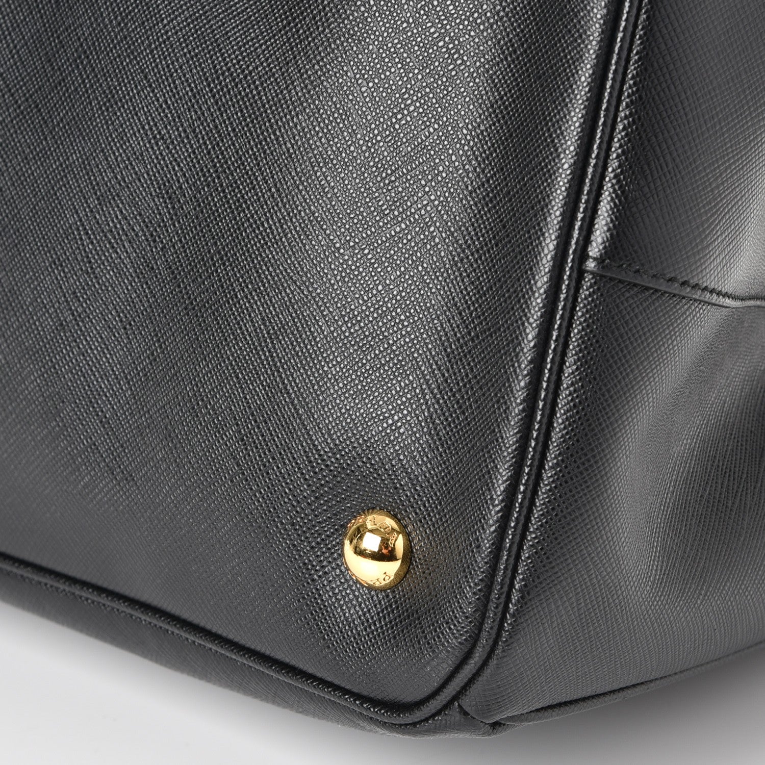 Prada Saffiano Lux Large Tote Nero Black 12 of 12